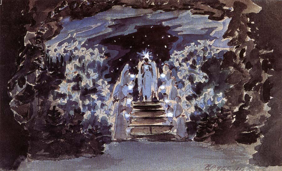 Mikhail Vrubel Pantomime